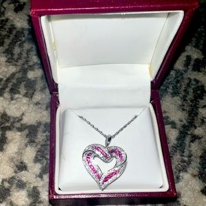 Beautiful Helzberg diamonds necklace NIB